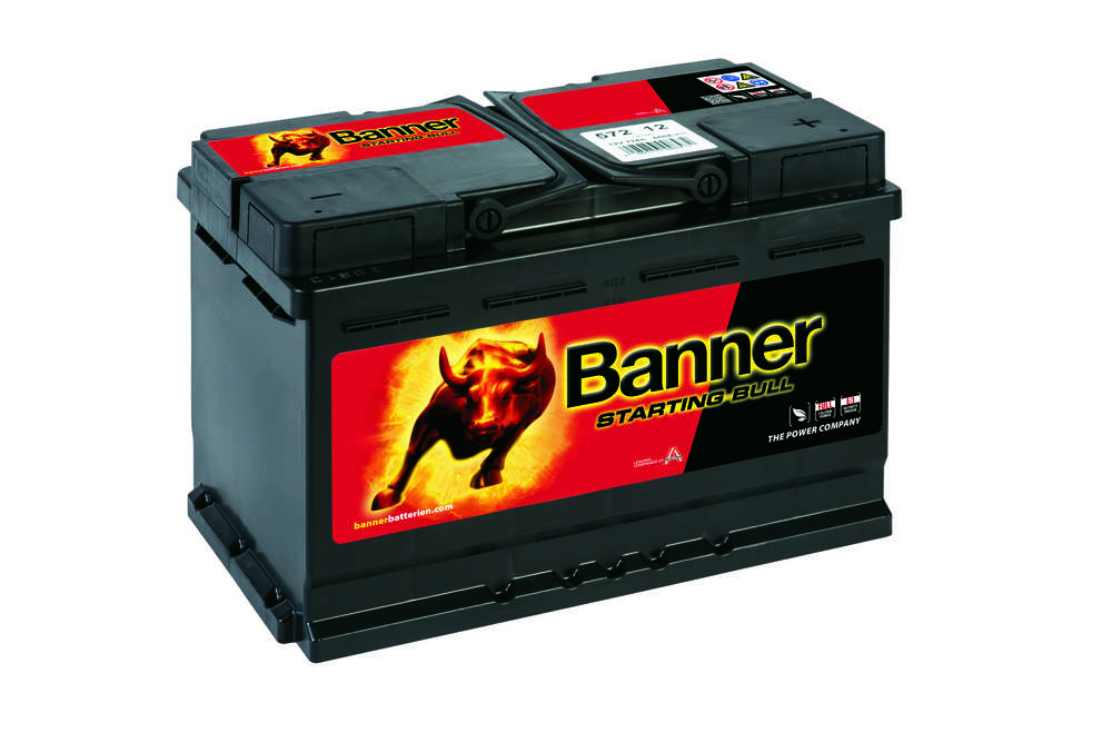 Autobaterie Banner STARTING BULL 12V 72Ah 650A (572 12)
