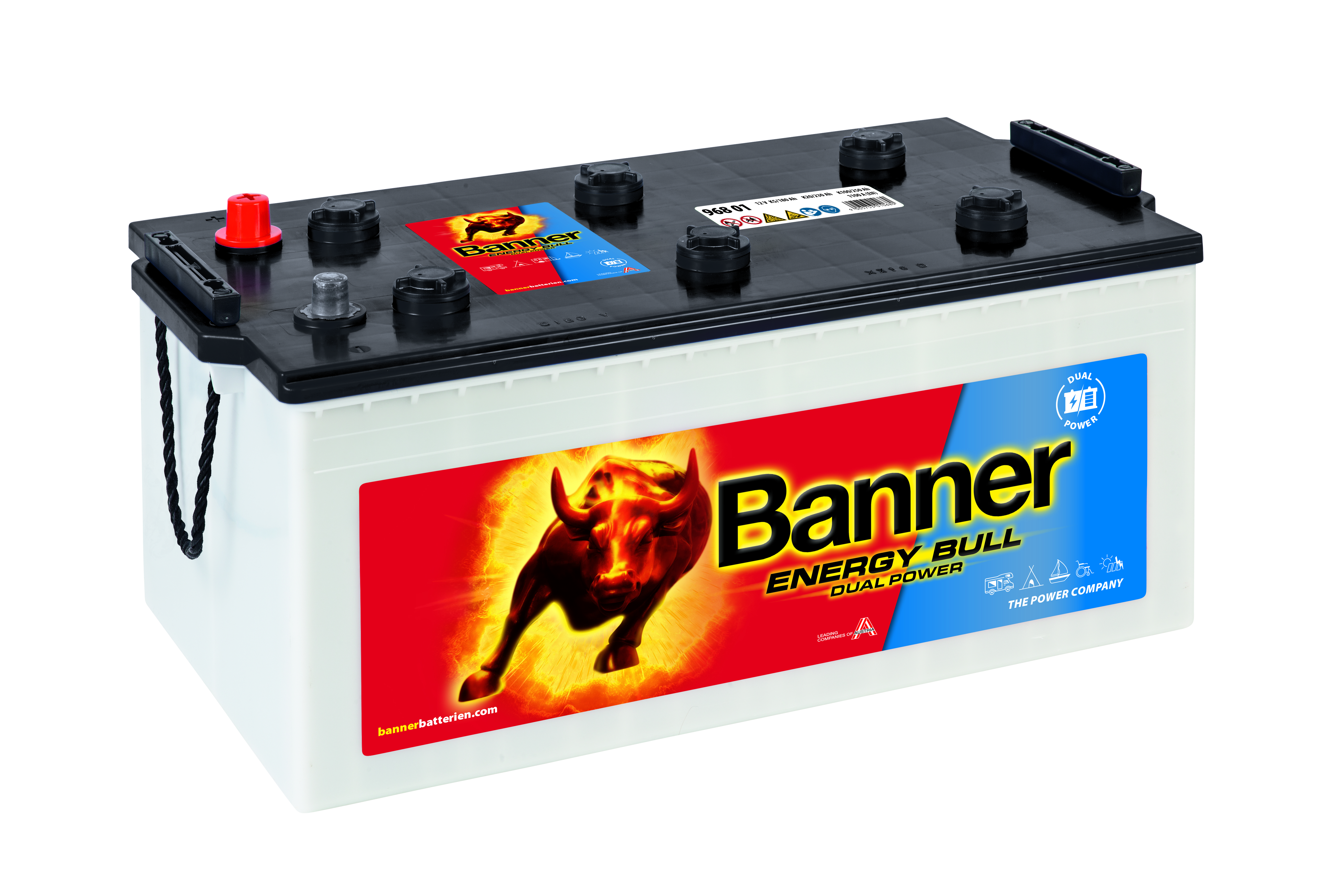 Autobaterie Banner NEW ENERGY BULL DUAL POWER 12V 230Ah 1100A (968 01)