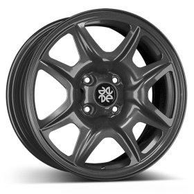 Disk plechový hybrid 6,5x16 4x108 ET45 CB60 antracit lak