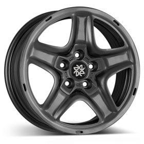 Disk plechový hybrid 6,5x16 5x110 ET40 CB65 antracit lak