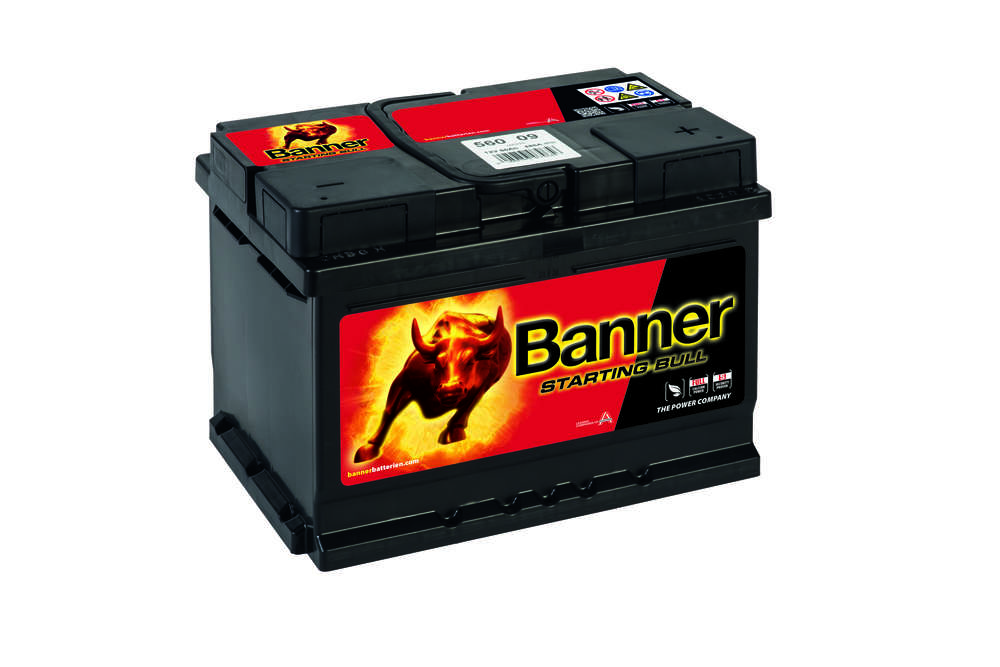 Autobaterie Banner STARTING BULL 12V 60Ah 480A (560 09)
