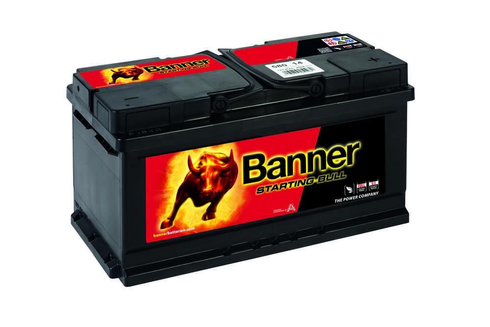 Autobaterie Banner STARTING BULL 12V 80Ah 660A (580 14)