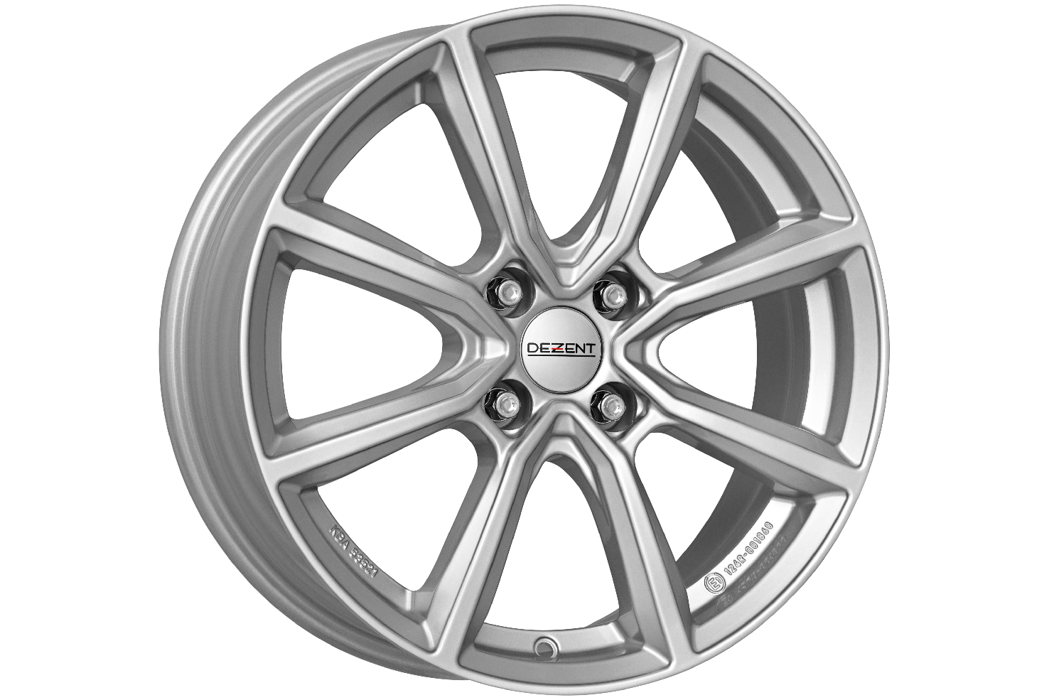 DEZENT TN silver 6,5x17 4x108 ET28 CB65,1
