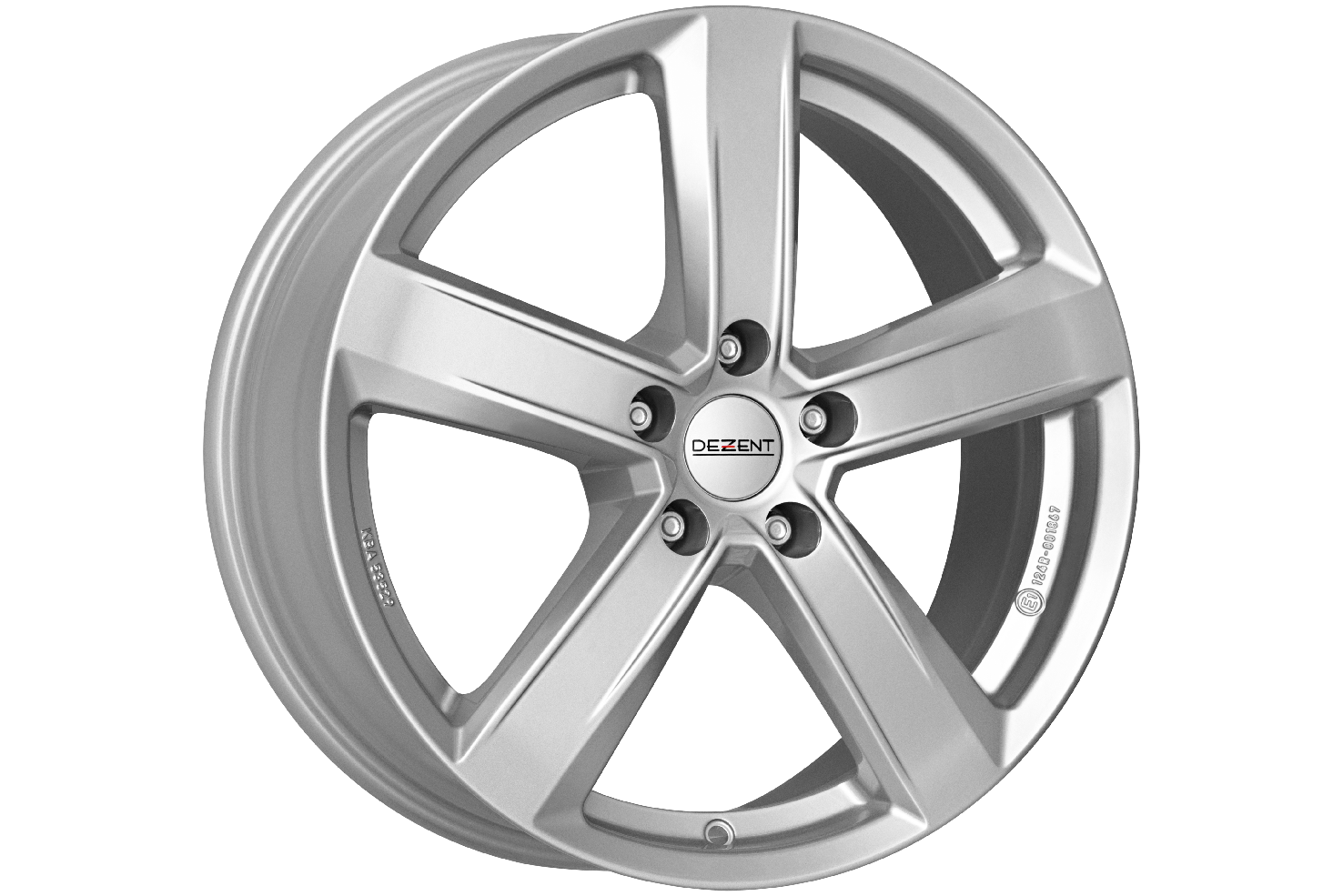 DEZENT TU silver 6,5x17 5x100 ET40 CB57,1