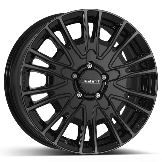 DEZENT KE black 7x17 5x120 ET55 CB65,1