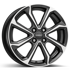 DEZENT KT dark 6x16 4x100 ET50 CB54,1