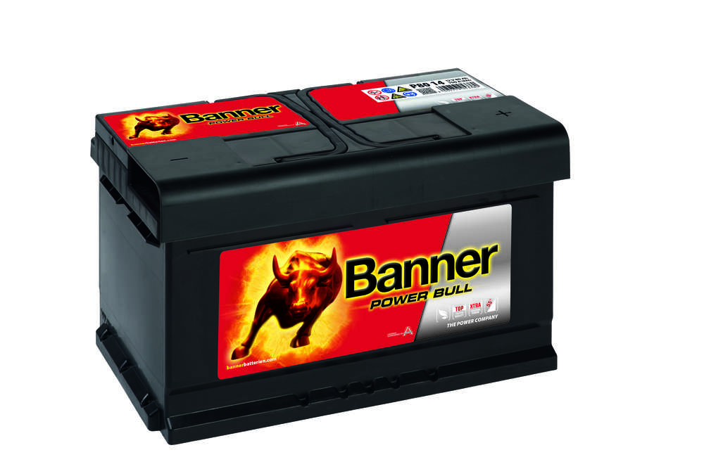 Autobaterie Banner POWER BULL 12V 80Ah 700A (P80 14)
