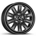 Disk plechový hybrid 6x16 5x112 ET48 CB57,1 antracit lak