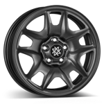 Disk plechový hybrid 6x15 5x100 ET45 CB54 antracit lak