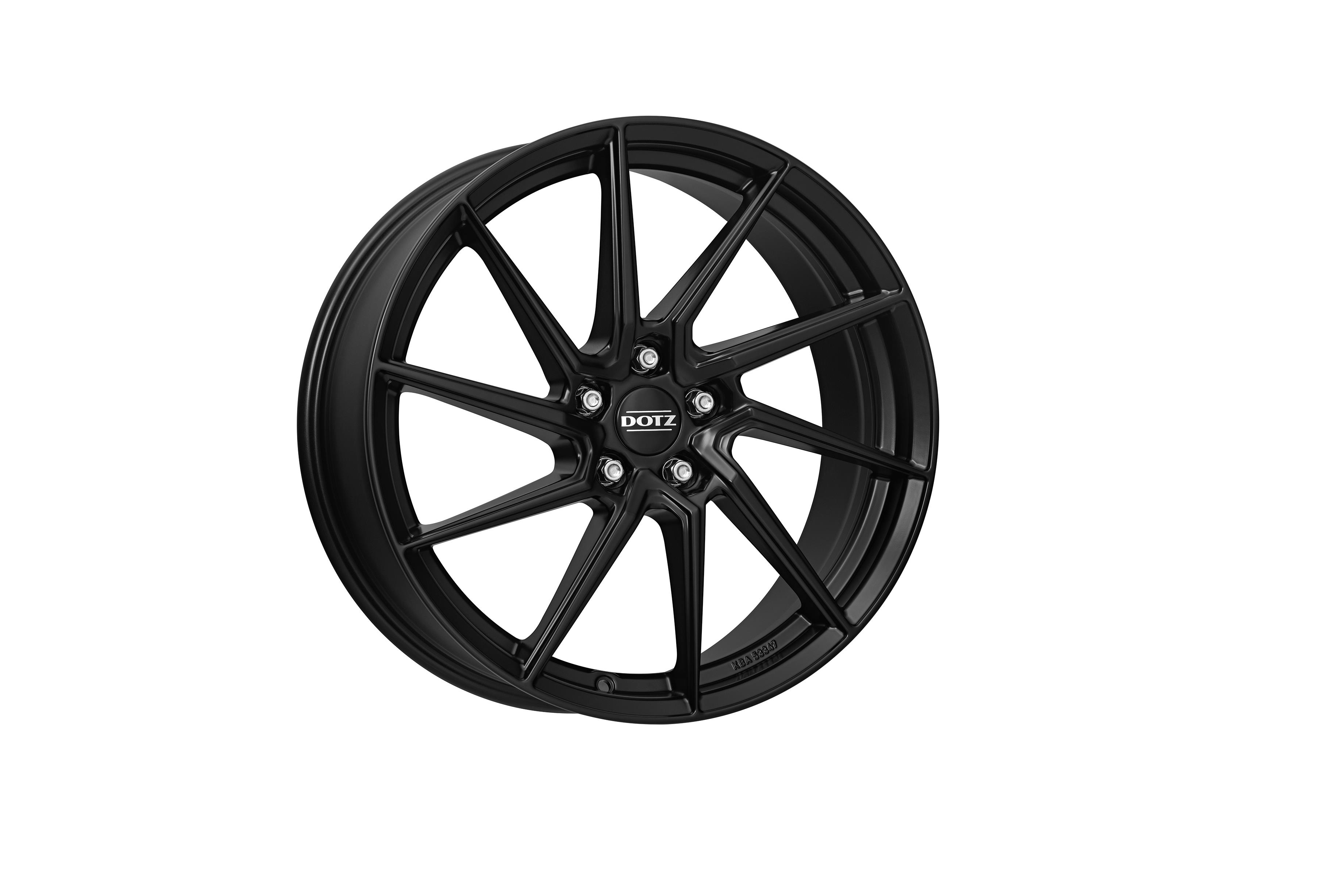 DOTZ Spa black 7,5x17 5x100 ET35 CB60,1