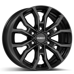 DEZENT KC black 8,5x20 6x139,7 ET52 CB95,1